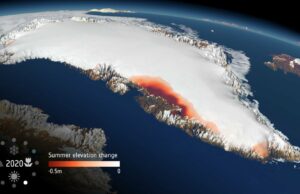 Sempre più allarmanti i dati sullo scioglimento del ghiaccio in Groenlandia